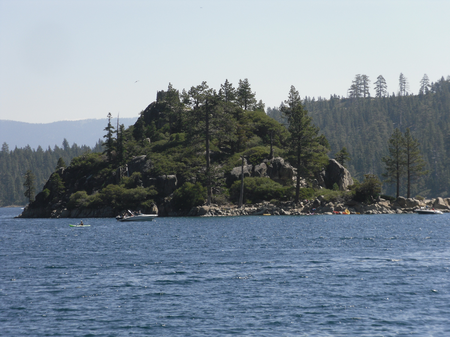 Fannette Island in Emerald Bay
